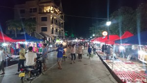 Mercado nocturno de Luang Prabang